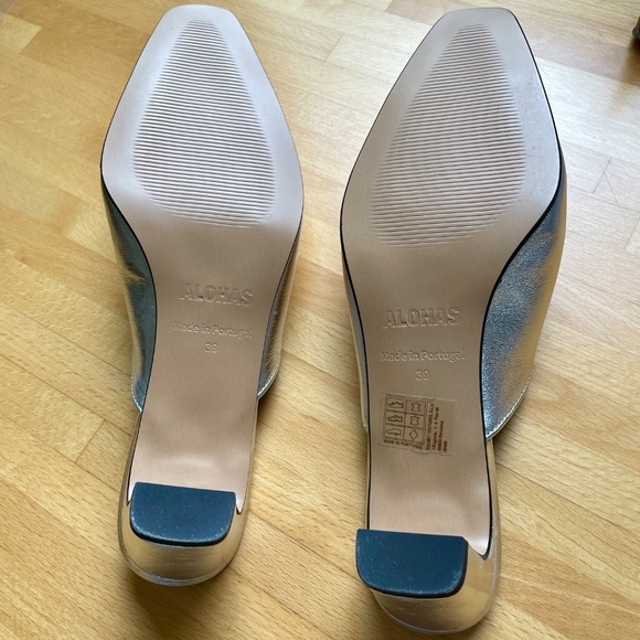 New Alohas Amar Leather Mules - Picture 9 of 12